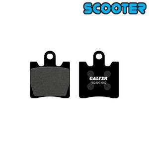 BRAKE PAD  13 GALFER ORGANIC FR FOR 125 DEALIM S2/OTELO/250 BURGMAN (PR)