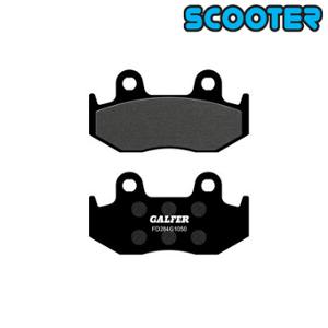 BRAKE PAD 109 GALFER ORGANIC FOR FR 125 HONDA SH/DYLAN/ REAR YAMAHA YFZ (PR)