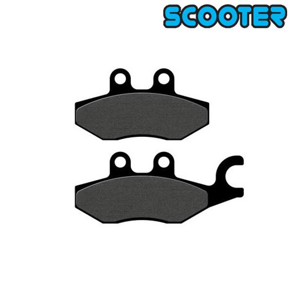 BRAKE PAD  30 GALFER ORGANIC FR/REAR FOR 125 PIAGGIO MEDLEY/X10/X9 04-> (DROIT) (