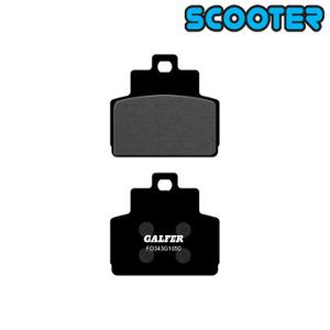 BRAKE PAD  15 GALFER ORGANIC REAR FOR PIAGGIO X8 (HENG TONG) (PR)