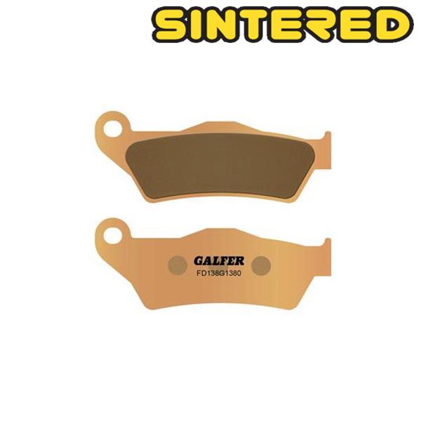 BRAKE PAD  48 GALFER SINTER FOR PIAGGIO 500 X9/SKYLINER/KILIBRE (PR)