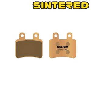 PLAQUETTE FREIN  18 GALFER G1380 ADAPT. AR SENDA DRD PRO / ELYSTAR / SATELIS 125 / XLIMIT 04->