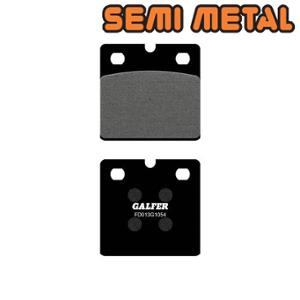 BRAKE PAD 118 GALFER SEMI METAL FR/REAR FOR BMW K75/R100/INDIAN/MOTO GUZZI