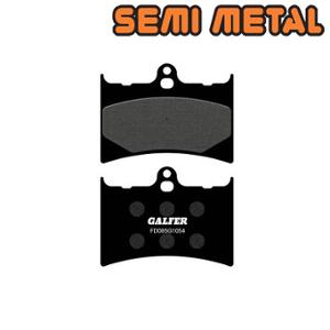 BRAKE PAD  91 GALFER SEMI METAL FR FOR BENELLI/RIEJU (PR)