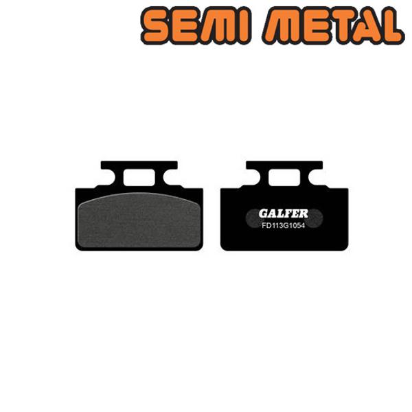 BRAKE PAD  68 GALFER SEMI METAL FR FOR SYM MIO 2005-> (PR)