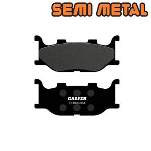 BRAKE PAD  63 GALFER SEMI METAL FR FOR 250/400 SKYLINER/MAJESTY 500 TMAX 04-07 (P