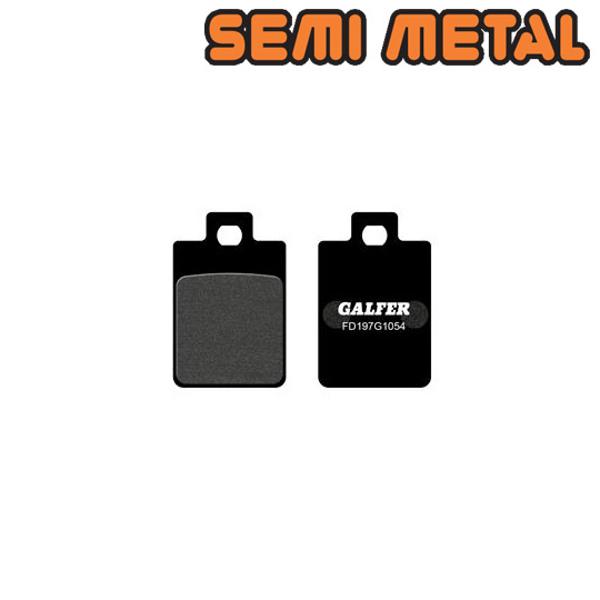 PASTILLA DE FRENO 104 GALFER G1054 ADAPTADOR DEL. PIAGGIO SFERA 1996-> (PR)