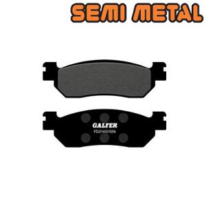BRAKE PAD  66 GALFER SEMI METAL REAR FOR 250 SKYLINER/MAJESTY 2001->/XMAX 10-> (PR)