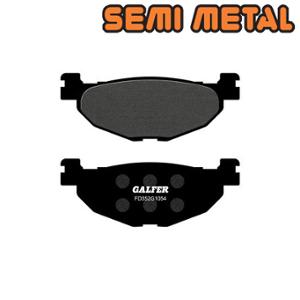 BRAKE PAD  60 GALFER SEMI METAL REAR FOR 400 SKYLINER/MAJESTY 04-11/ 500 TMAX 04-11