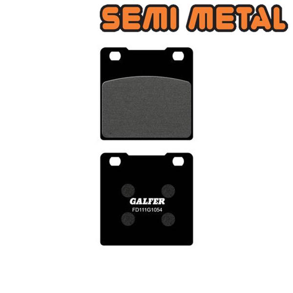 BRAKE PAD 134 GALFER SEMI METAL REAR KAWASAKI/SUZUKI 600BANDIT/GSX/SV650