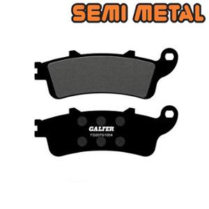 BRAKE PAD  53 GALFER SEMI METAL FR FOR 125 PANTHEON/250 JAZZ/FORESIGHT/SILVERWING