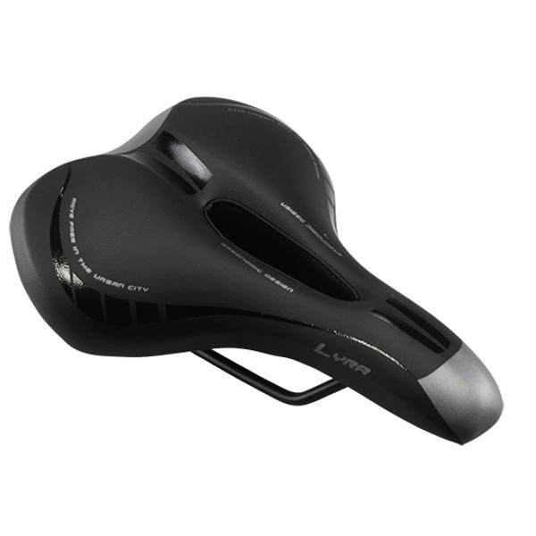 SADDLE -LEISURE- MONTE GRAPPA 6250 LYRA UNISEX BLACK  - TRANSAM TYPE