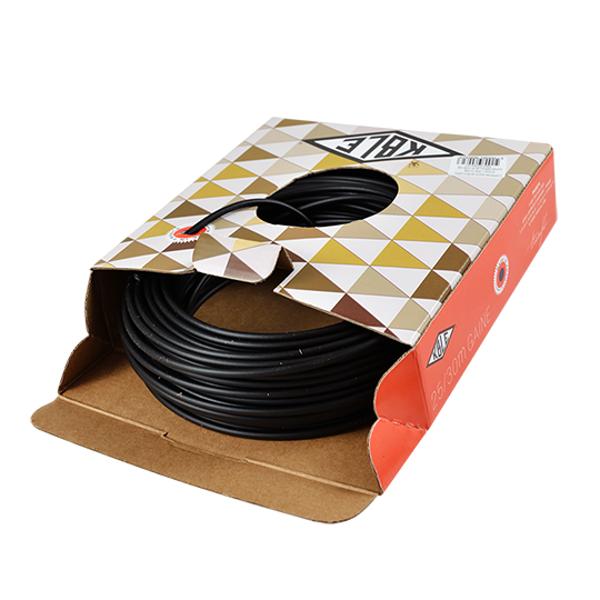 SHEATH DIAMETER EXT. 6.5MM DIAMETER INT. 3.8MM - BLACK (ROLL OF 30 METERS)