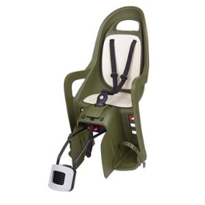 PORTE BEBE AR SUR CADRE POLISPORT GROOVY RS PLUS INCLINABLE KAKI COUSSIN CREME <22KGS