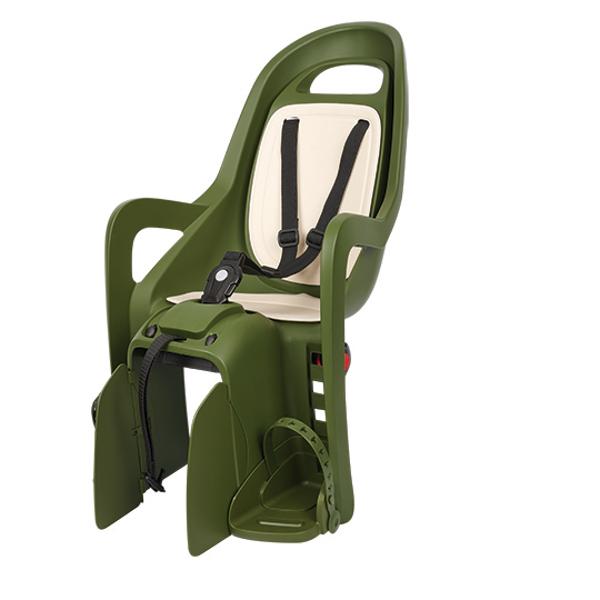 PORTE BEBE AR SUR CADRE POLISPORT GROOVY RS PLUS INCLINABLE KAKI COUSSIN CREME <22KGS