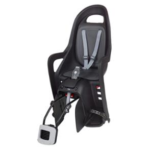 PORTE BEBE AR SUR CADRE POLISPORT GROOVY FF NOIR COUSSIN GRIS FONCE <22KGS