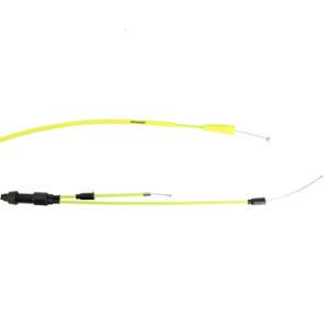 TRANSMISSION / CABLE GAZ MECABOITE DOPPLER TEFLON ADAPT. SHERCO SE-R / SM-R / HRD 06> JAUNE FLUO