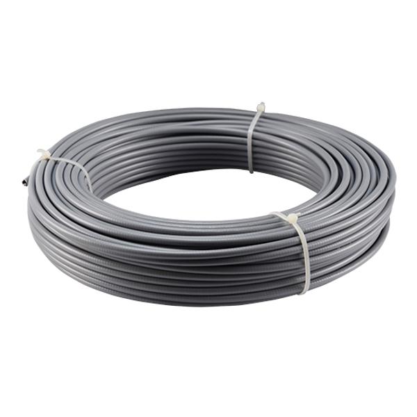 SHEATH EXT DIAM. 6mm INNER DIAM . 2.2mm - GREY (ROLL OF 50 METERS)
