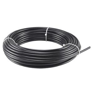 GAINE DIAMETRE EXT. 8MM DIAMETRE INT. 4.5MM - NOIR (ROULEAU DE 25 METRES)