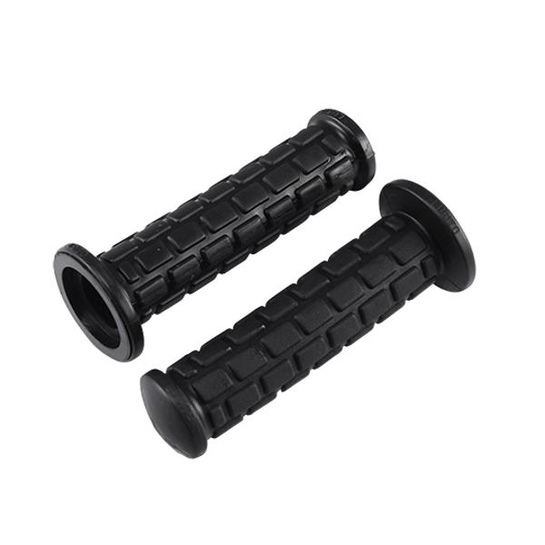 GRIPS -SCOOTER/MOPED- ASPECT CROSS BLACK 130mm   (PAIR)