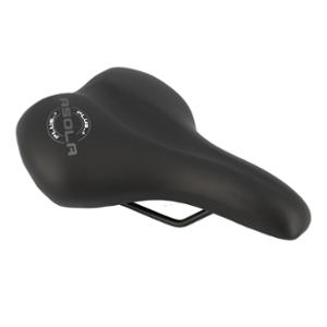 SADDLE -LEISURE- MONTE GRAPPA 6205 ASOLA PLUS UNISEX BLACK