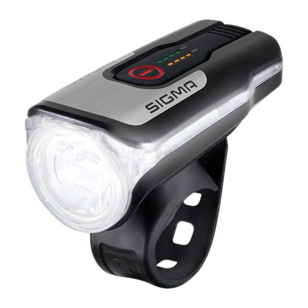 ECLAIRAGE VELO AV RECHARG.MICRO USBSIGMA AURA 80 FIXATION CINTRE LED