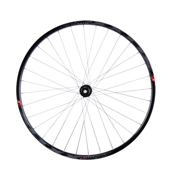 "WHEEL MTB 27.5""  REAR-CASSET-BLACK RIM- MACH1 KLIXX BOOST TUB.READY. DISC 6T 9/10/11S (12X148mm)"