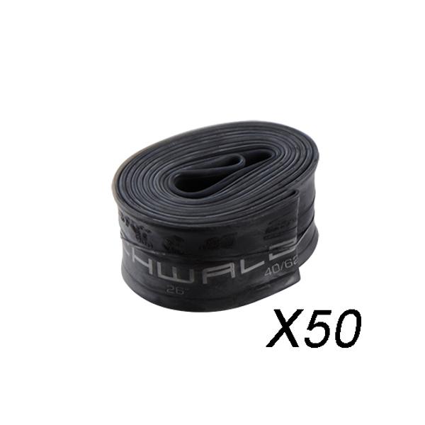 CHAMBRE A AIR VELO 26" X 1.50-2.50 (40 / 62-559) VS SCHWALBE STANDARD AV13 VRAC ATELIER X50