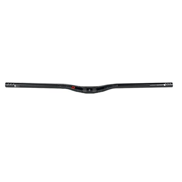 CINTRE VTT RELEVE ALU D31.8 NOIR ERGOTEC LOW RISER L780MM HAUT.15MM 12° 390GR (LEVEL 6)