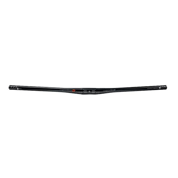 HANDLEBAR  -MTB- STRAIGHT ALU Ø31.8 BLACK ERGOTEC FLAT BAR L780mm  12° 315g (LEVEL 6)