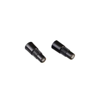 EXTENSION AND ADAPTER VALVE SCHRADER OPTIMIZ 26mm PLASTIC BLACK (X2)