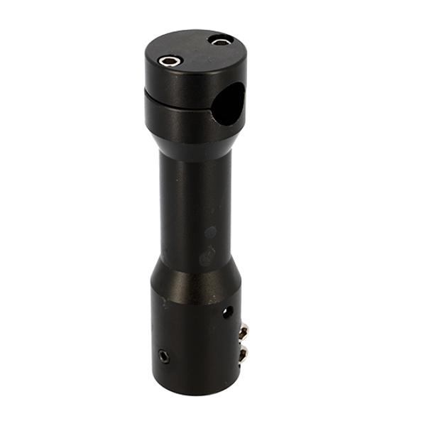 HANDLEBAR STEM SCOOTER TUN'R FOR AEROX/JOG R/NEOS MATTE BLACK (HANDLEBAR Ø22mm)