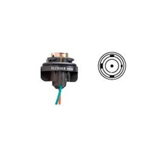 BULB SOCKET FLOSSER 12V BA15S - WITH CABLE
