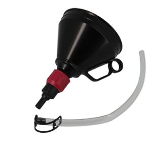 ENTONNOIR ROND DIAMETRE 165 AVEC FLEXIBLE ET BOUCHON SOUPLE 40 CM