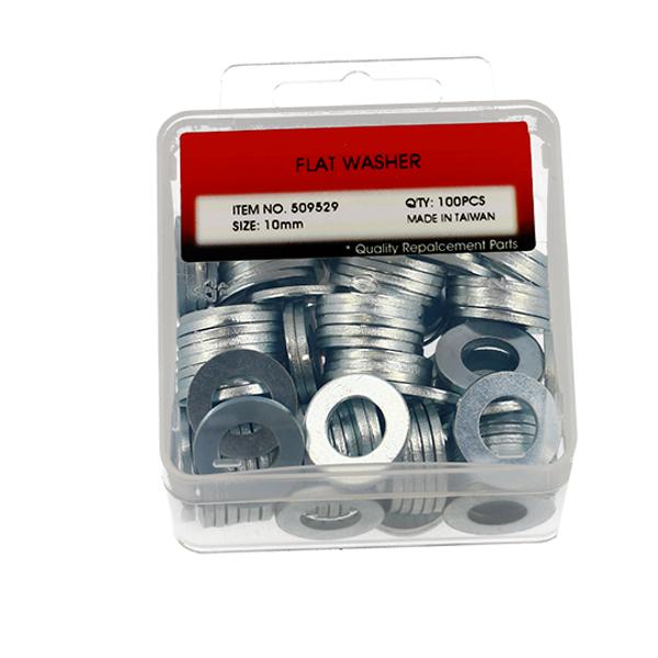 RONDELLE PLATE ACIER 10X20X1.9 (BOITE DE 100PCS)