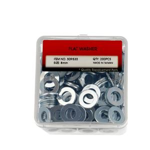 RONDELLE PLATE ACIER 8X16X1.5 (BOITE DE 200PCS)