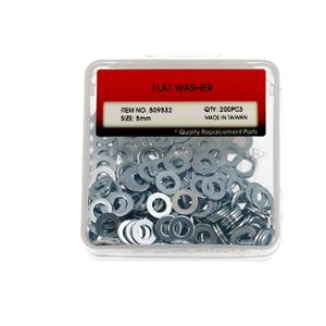 RONDELLE PLATE ACIER 5X10X1 (BOITE DE 200PCS)