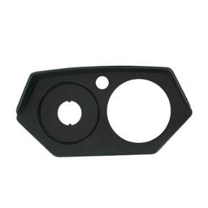 SPEEDOMETER MOUNT MOPED FOR PEUGEOT 103 SP/SPX/RCX/FXR (BLACK PLASTIC DASH BOARD)