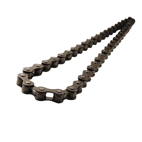 CHAINE CYCLO 3.30X12.7 DEMARRAGE / PEDALIER 103 / 51 / SOLEX BRONZE 112M + ATTACHE RAPIDE