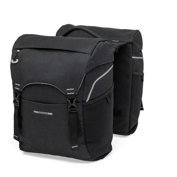 BAG BICYCLE LUGGAGE RACK BRIDGE NEWLOOXS SPORTS BLACK RACKTIME - 32 LITRES - 290x390x160MM