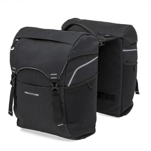 BAG BICYCLE LUGGAGE RACK BRIDGE NEWLOOXS SPORTS BLACK MIK - 32 LITRES - 290x390x160MM