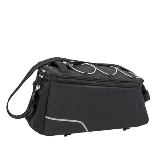 BOLSA BICI SOPORTE EQUIP NEWLOOXS SPORTS TRUNKBAG NEGRO RACKTIME S-14 LITROS-340X190X270
