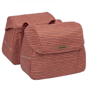 SACOCHE VELO PORTE BAGAGE A PONT NEWLOOXS JOLI NOMI ROUGE - 37 LITRES - 380x300x180MM