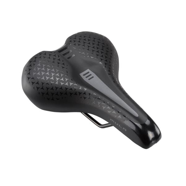 SADDLE -LEISURE- MONTE GRAPPA 6300 MULA UNISEX BLACK ELASTOMERE