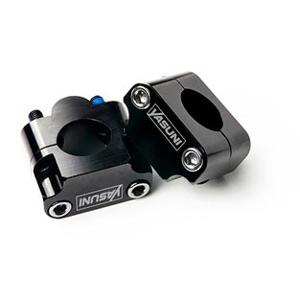 HANDLEBAR BRACKET MOTO 50cc/MOTO YASUNI PRO RACE ALU BLACK HANDLEBAR 28.6MM (X2)