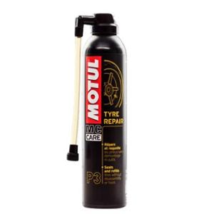 BOMBE ANTI-CREVAISON SCOOTER / MOTO / AUTO MOTUL P3 TYRE REPAIR (AEROSOL 300ML)