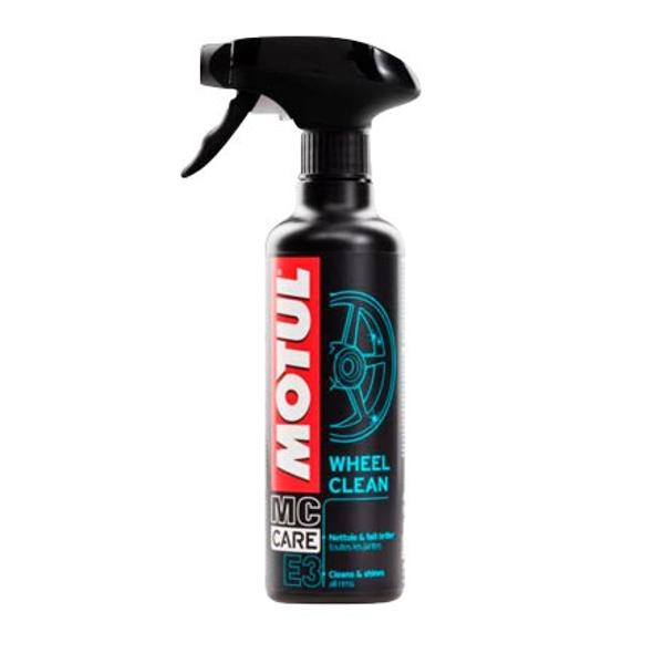NETTOYANT JANTE MOTO / SCOOTER MOTUL E3 WHEEL CLEAN  (PULVERISATEUR 400 ML)