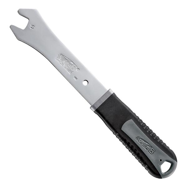 DEMONTE PEDALE 15MM SUPER B TB-PD30 AVEC POIGNEE - PREMIUM (CLE A PEDALE)