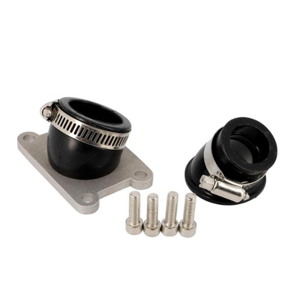 ADMISSION PIPE -GEARED 50cc- TUN'R FOR AM6 24/32mm PWK ADJUSTABLE 360°