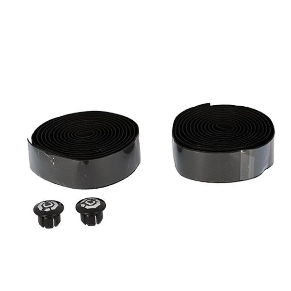 CINTA DE MANILLAR CLARKS ASPECTO DIAMANTE NEGRO CON TAPONES